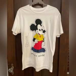 Disney x opening ceremony Mickey Mouse duel sided shirt. Size medium.